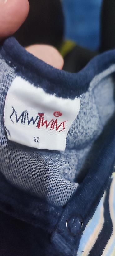 brojevi odece za bebe: Plišani zeka MIW TWINS 62 (3mes.) 400din. 76% pamuk 24% poliester — 5