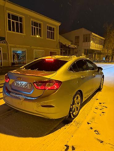 turbo az centra: Chevrolet Cruze: 1.4 l | 2016 il 220000 km Sedan — 2