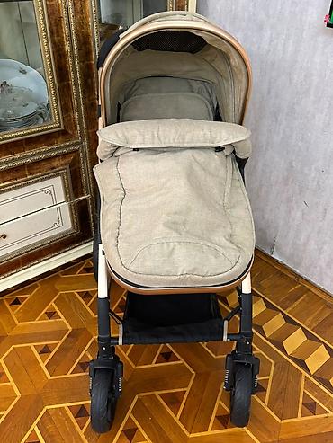ay: Uşaq arabası – çoxfunksiyalı, iri təkərli model - Rəng: bej (qızılı — 1