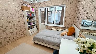 кв 105 серии: 2 комнаты, 48 м², Дордой Плаза ТРЦ 105 серия, 5 этаж, Евроремонт — 3