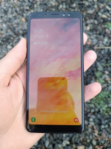 samsung a50 baku electronics: Samsung Galaxy A8 Plus 2018, 32 ГБ, цвет - Черный