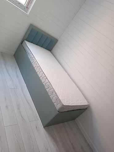 Односпальные кровати: Односпальная кровать, Новый, С матрасом, длина - 2 см — 9