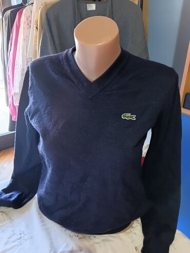 Džemperi: Lacoste muški džemper –moze i zenski Classic Fit - Model: V-izrez — 9