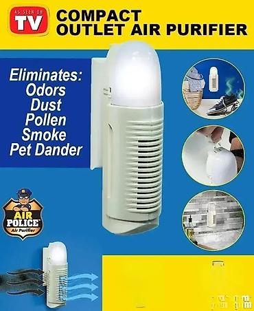 multiprakticni secko: Mini uređaj za prečišćavanje vazduha air police purifier. mini uređaj — 1
