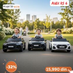 Dečiji električni automobili: Dečiji električni automobil Audi RS 6 - Model: licencirani Audi RS 6 na lalafo.rs — 1 Dečiji električni automobili: Dečiji električni automobil Audi RS 6 - Model: licencirani Audi RS 6 — 1