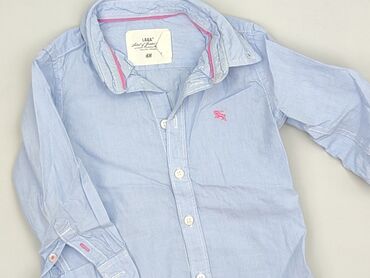 Shirts: Shirt 1.5-2 years, condition - Perfect, pattern - Monochromatic, color - Light blue