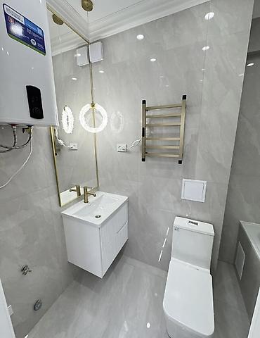 61: 2 комнаты, 61 м², Асанбай мкр Элитка, 9 этаж, Дизайнерский ремонт — 6