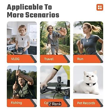ip camera: Mini Geyilə bilən Aksiyon Kamerası – F2 Thumb Camera - Kompakt — 2