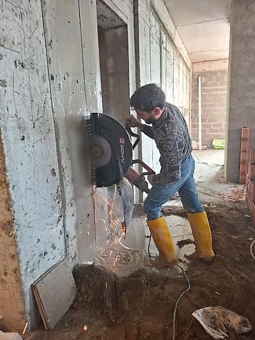 Beton işləri: Beton kəsmə xidməti - Armaturlu və armaturesiz beton, dəmir-beton — 3