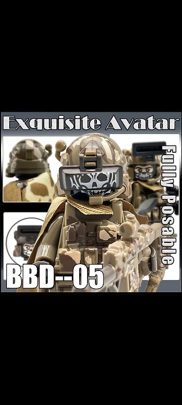 kaktus oyuncaq: BBD-05 “Exquisite Avatar” hərbi minifiqur dəsti - Tam hərəkətli — 2