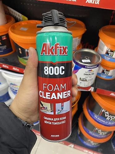 Akfix 800C Foam Cleaner — средство для очистки монтажной пены at lalafo.kg Akfix 800C Foam Cleaner — средство для очистки монтажной пены