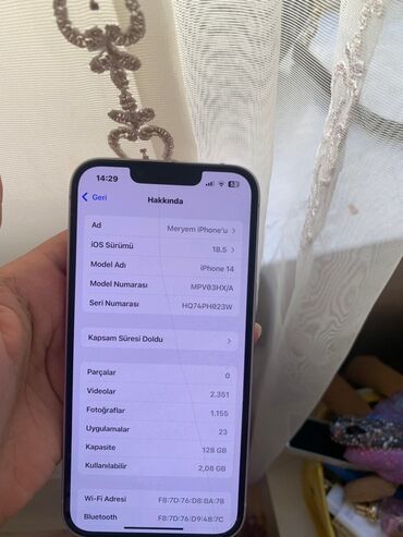 IPhone 14, 128 GB
