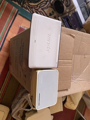 Модемы и сетевое оборудование: РОУТЕР роутеры интернет модем Тп линк 1 антенный максимальное — 12