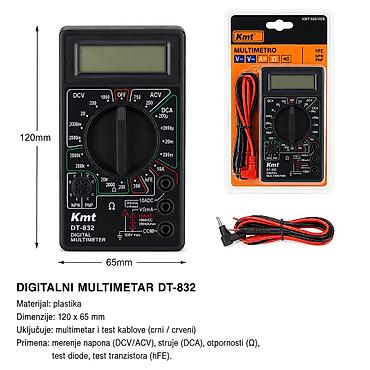 Digitalni multimetar 9361020-A Opis: - Brend: Kmt style - Model/SKU