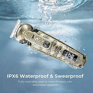 sac maşinka: VGR 103 - Trimmer dəsti 8in1 IPX6 6000RPM 1200mAh TYPC . Qiyməti — 5