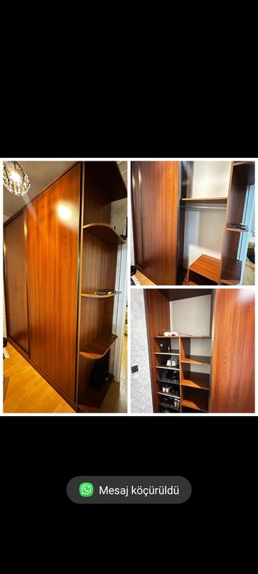 Kreslolar: 🐞endirim edildi250 Azn🐞 Dəhliz dolabı satılır.Ölçü:Hün 2.60 en 2.20