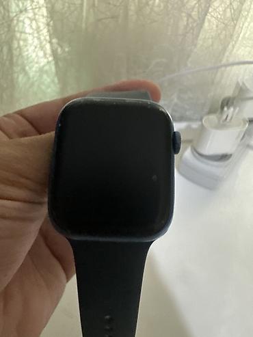apple watch 7 series: Apple Watch 7- 45мм, темно синего цвета оригинал, Состояние — 3
