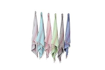 Полотенца: Пляжные/банные полотенца-пледы (пештемали) - Тип: тонкие — 10