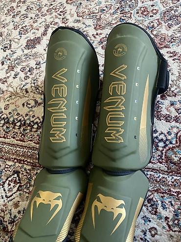 Нарда: Наколенники-щитки для единоборств Venum (защита голени и стопы) - — 1