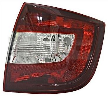 skoda rapid 2012: Фонарь (тёмный) правый Шкода Рапид, Skoda Rapid 2013, 2014, 2015 — 2
