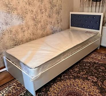 su radiatoru ev: Tək nəfərlik çarpayı və döşək dəsti - Ölçü: təxmini 90x190 sm — 1