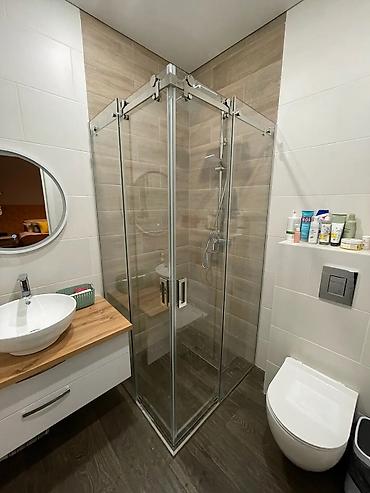 Душевые перегородки и ограждения: Душевая перегородка из закалённого стекла — стильное и практичное — 7