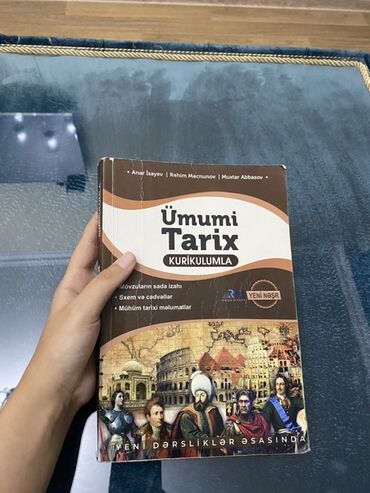 Ümumi Tarix: Ümumi Tarix Kurikulumla kitabı, müəllifləri Anar İsayev, Rahim