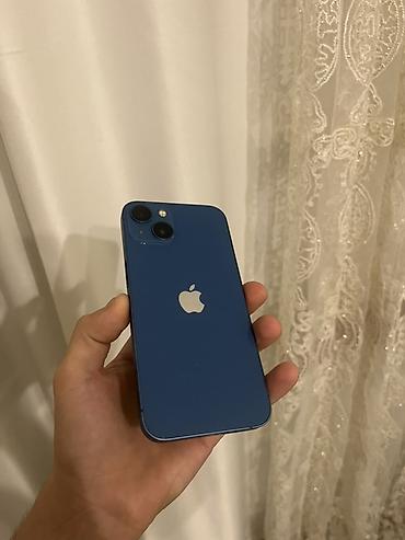 Apple iPhone: IPhone 13, 128 GB, Mavi, Simsiz şarj, Face ID, Sənədlərlə — 2
