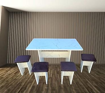 Кухонные столы и стулья: Кухонный стол и стул, Новый, Платная доставка, цвет - Черный — 9