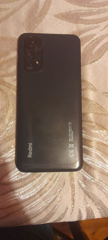 islenmis telefonlarin satisi: Xiaomi Redmi Note 11S, 128 GB, rəng - Qara