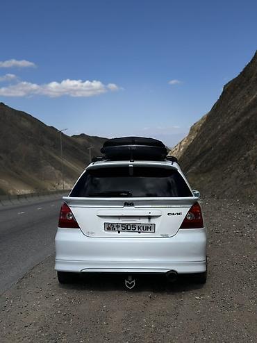 глушитель на фит: Honda Civic: 2001 г., 1.7 л, Автомат, Бензин, Хэтчбэк — 3