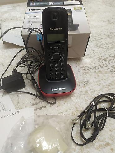 Məişət texnikası: Panasonic KX-TG1611 simsiz ev/ofis telefonu Xüsusiyyətlər: - Rəqəmsal — 2