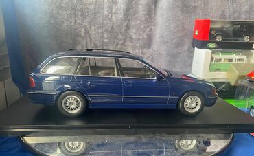 Avtomobil modelləri: Коллекционная модель BMW 530d E39 Touring blue 1997 KK-Scale Scale — 14