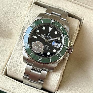 meta eynək: Rolex Submariner “Kermit/Starbucks” avtomatik kişi qol saatı Rolex — 1