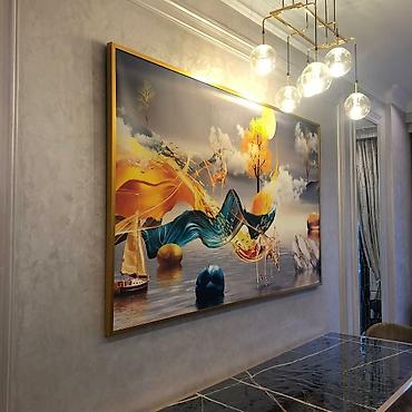 Şəkillər, tablolar: -Tablolar qalın kətan parça üzərində, tam keyfiyyətli və şəklin — 17