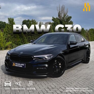 volvo fh 540: BMW 540: 2017 г., 3 л, Автомат, Бензин, Седан