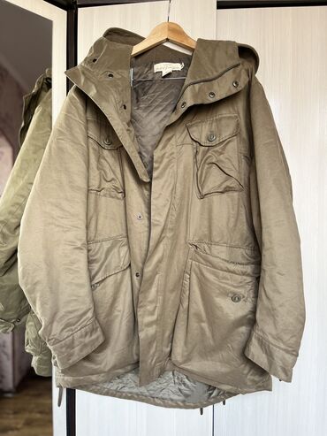 h m мужская одежда: Куртка 7XL (EU 54), 8XL (EU 56), цвет - Коричневый