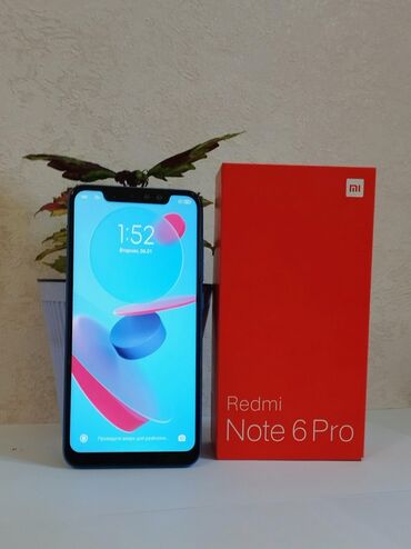 xiaomi redmi s: Xiaomi, Redmi Note 6 Pro, Б/у, 32 ГБ, цвет - Синий, 2 SIM