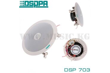 звуковые усилители: Потолочный громкоговоритель DSPPA DSP 703 DSPPA DSP-703 - это
