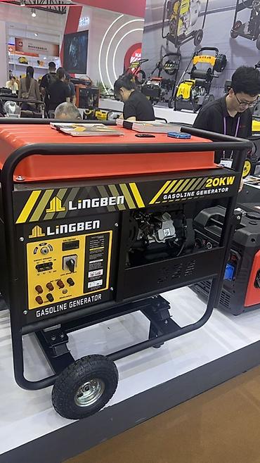 Генераторы: Бензиновый генератор Lingben 20 kW - Мощность: до 20 кВт (на — 1