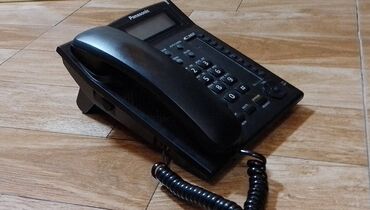 ev telefonlari: Stasionar telefon Panasonic, Simli, İşlənmiş, Pulsuz çatdırılma