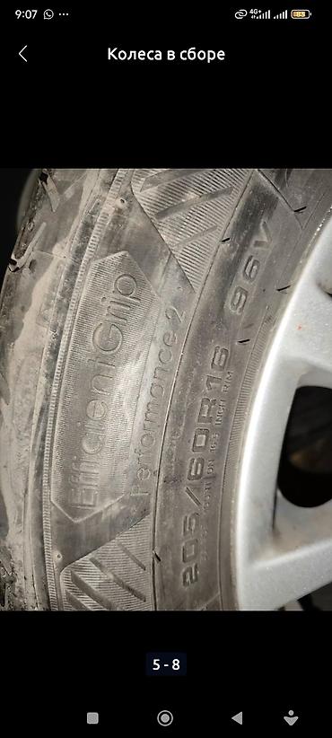 бдт диски: Колеса в сборе 205 / 60 / R 16, Лето, Б/у, Комплект, Легковые, Литые, отверстий - 5 — 7