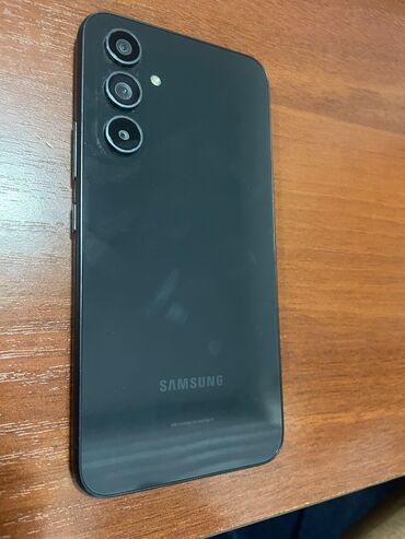 бушные телефоны: Samsung Galaxy A54 5G, Б/у, 256 ГБ, цвет - Черный, 2 SIM