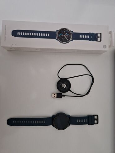 samsung galaxy watch active 2: Yeni, Smart saat, Xiaomi, Аnti-lost, rəng - Göy