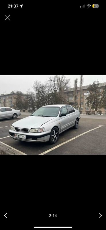 авто из америки: Toyota Carina E: 1997 г., 1.8 л, Механика, Бензин, Седан
