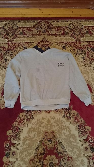 Uşaqlar üçün digər geyimlər: Uşaq geyimləri dəsti - Tünd göy rəngli, V-yaxa sviter jilet. Yaxası — 3