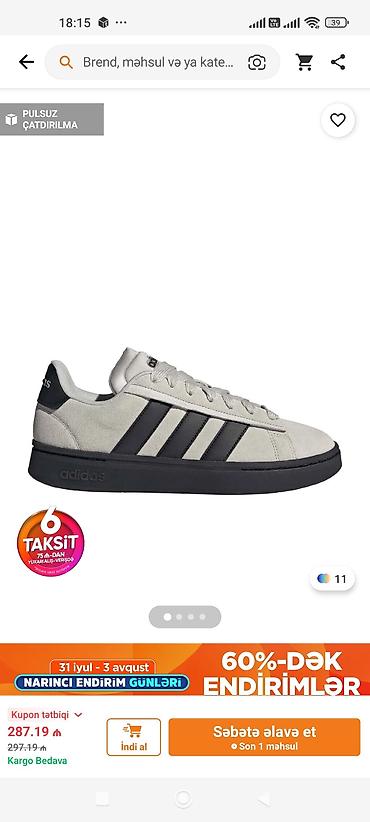 alpha industries: Məhsul: adidas Grand Court Alpha 00s (IH1287) kişi idman ayaqqabısı - — 2
