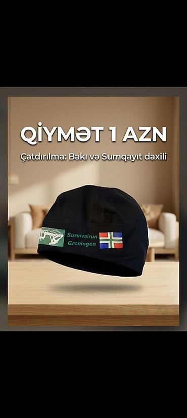 saxta baba geyimləri: Survivalrun Groningen başlığı - Rəng: qara - Üzərində “Survivalrun — 1