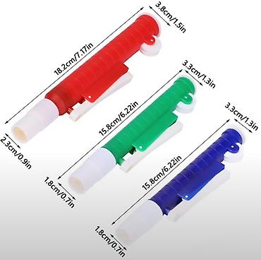 Sifonlar: Laboratoriya Pipet Köməkçisi (Pipet Filler) – 2 ml, 5 ml, 10 ml — 9