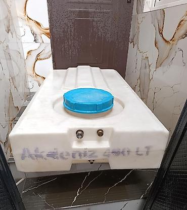 Bak, Plastik, 400 l l, İşlənmiş, Ünvandan götürmə
